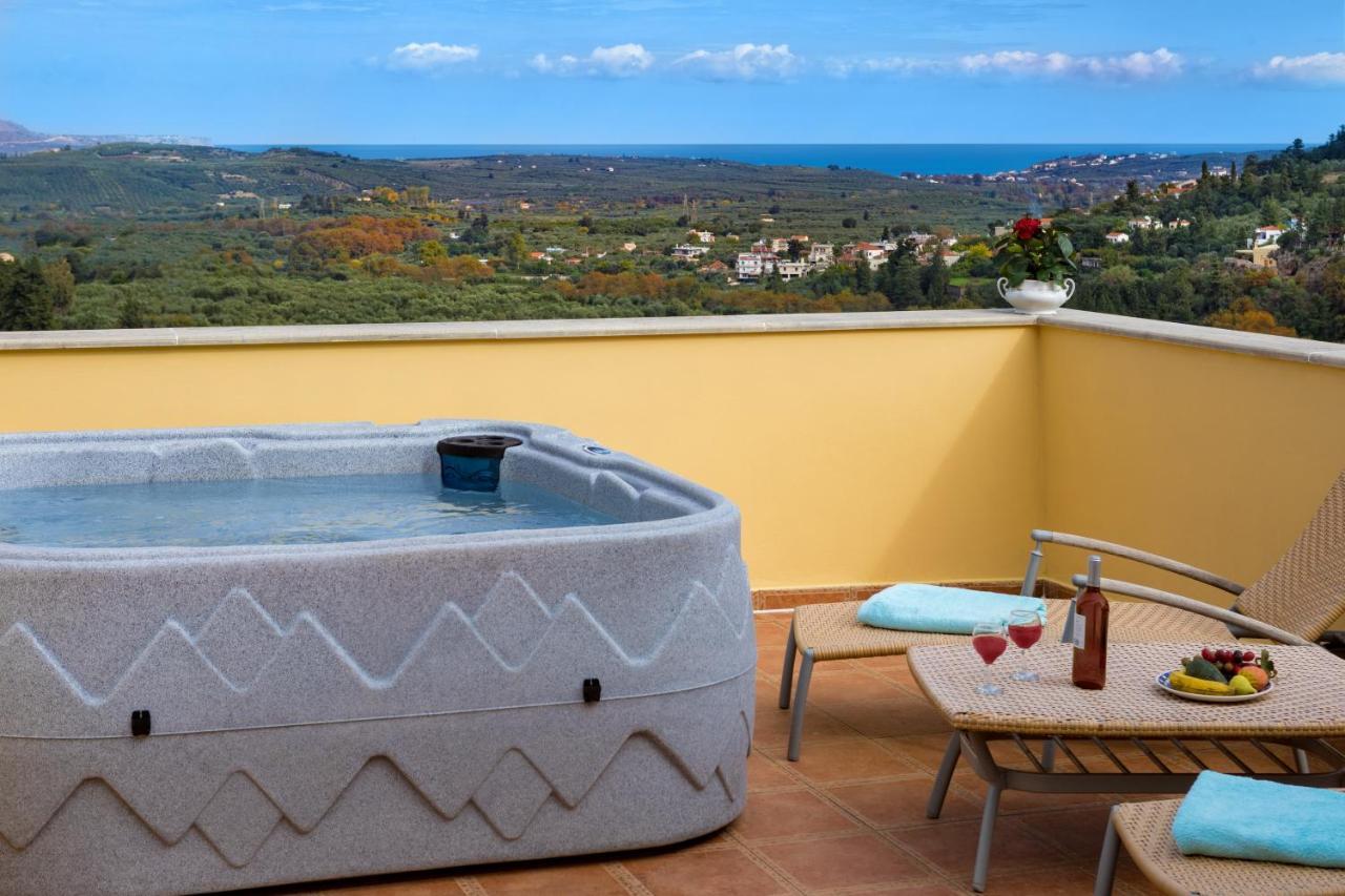 Villa Erontas - Private Heated Jacuzzi Makhairoí Dış mekan fotoğraf