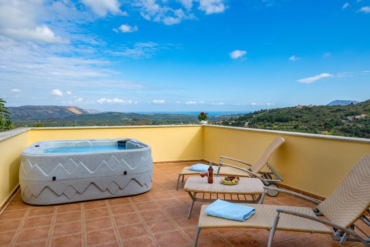 Villa Erontas - Private Heated Jacuzzi Makhairoí Dış mekan fotoğraf