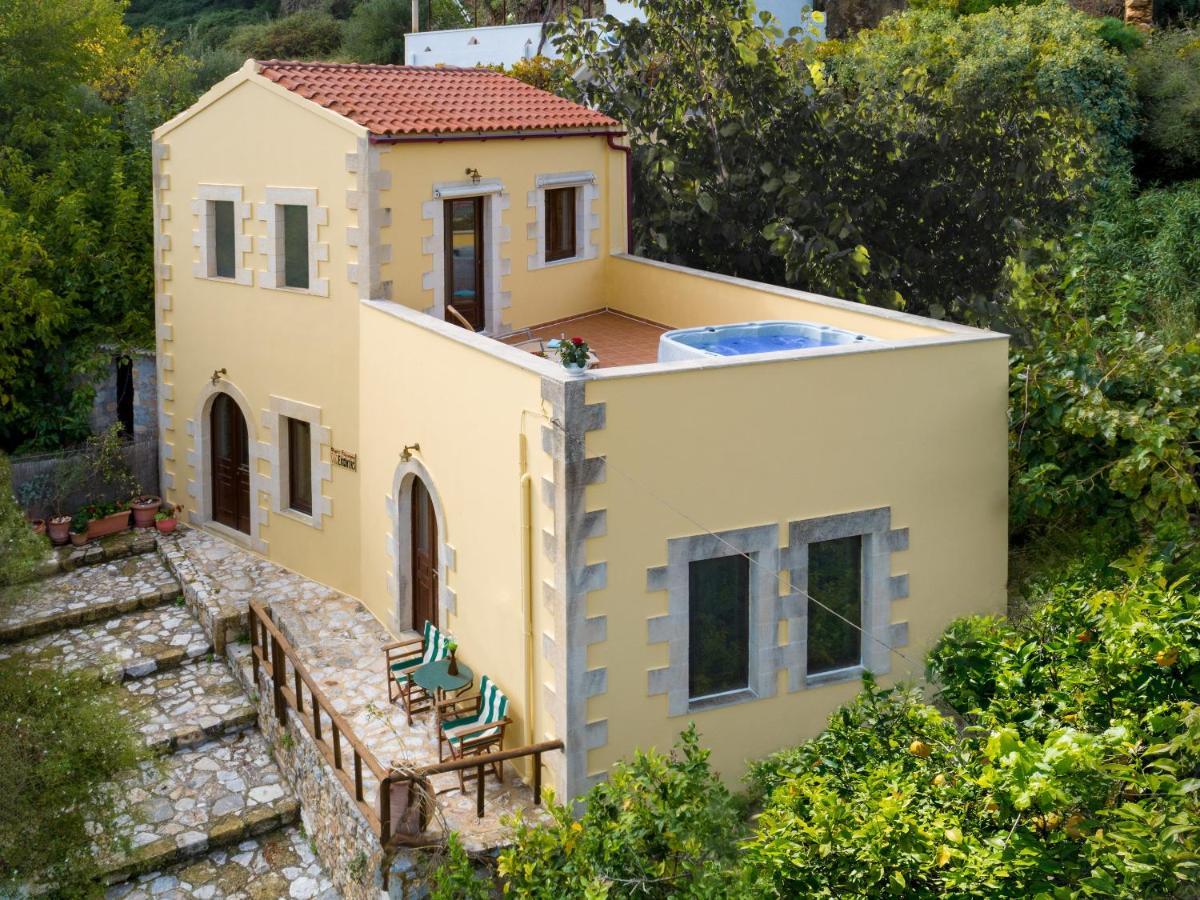 Villa Erontas - Private Heated Jacuzzi Makhairoí Dış mekan fotoğraf