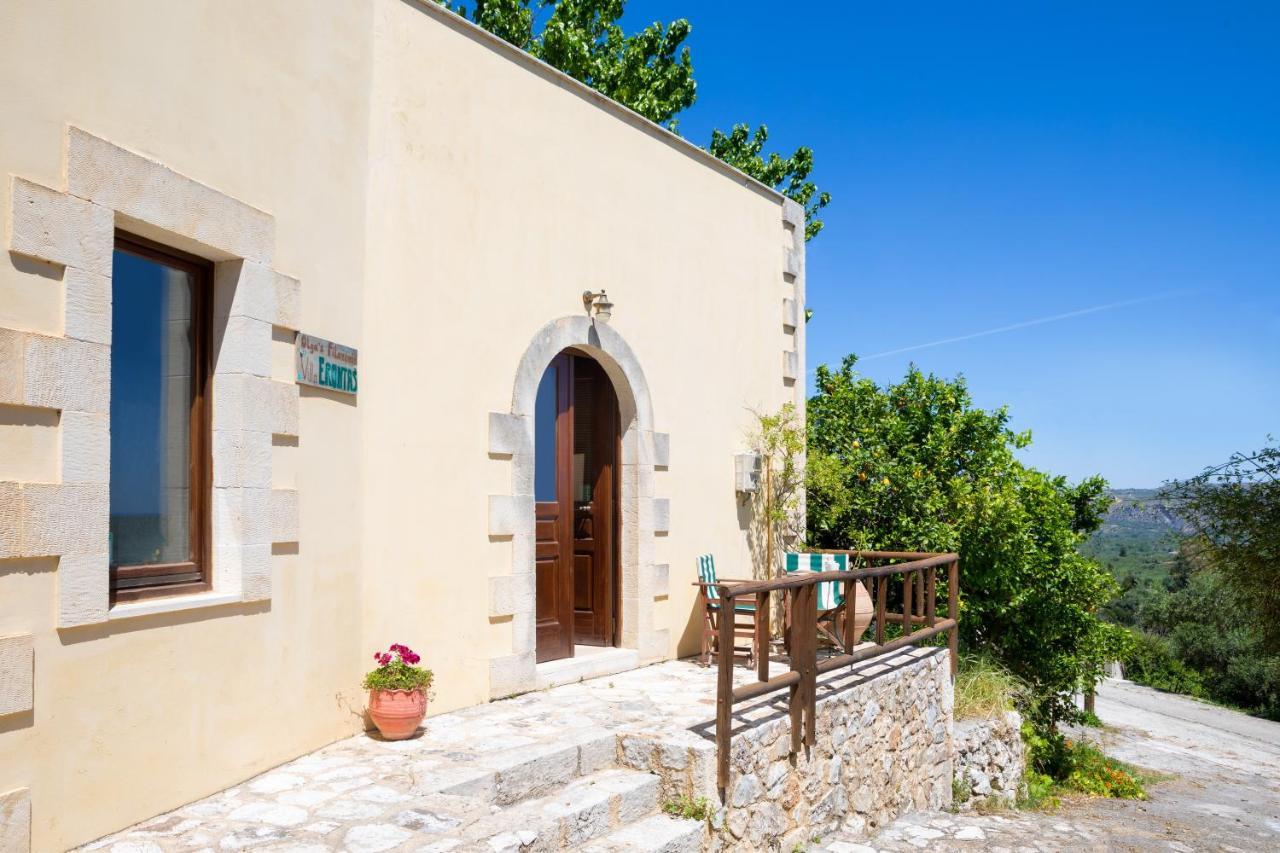 Villa Erontas - Private Heated Jacuzzi Makhairoí Dış mekan fotoğraf